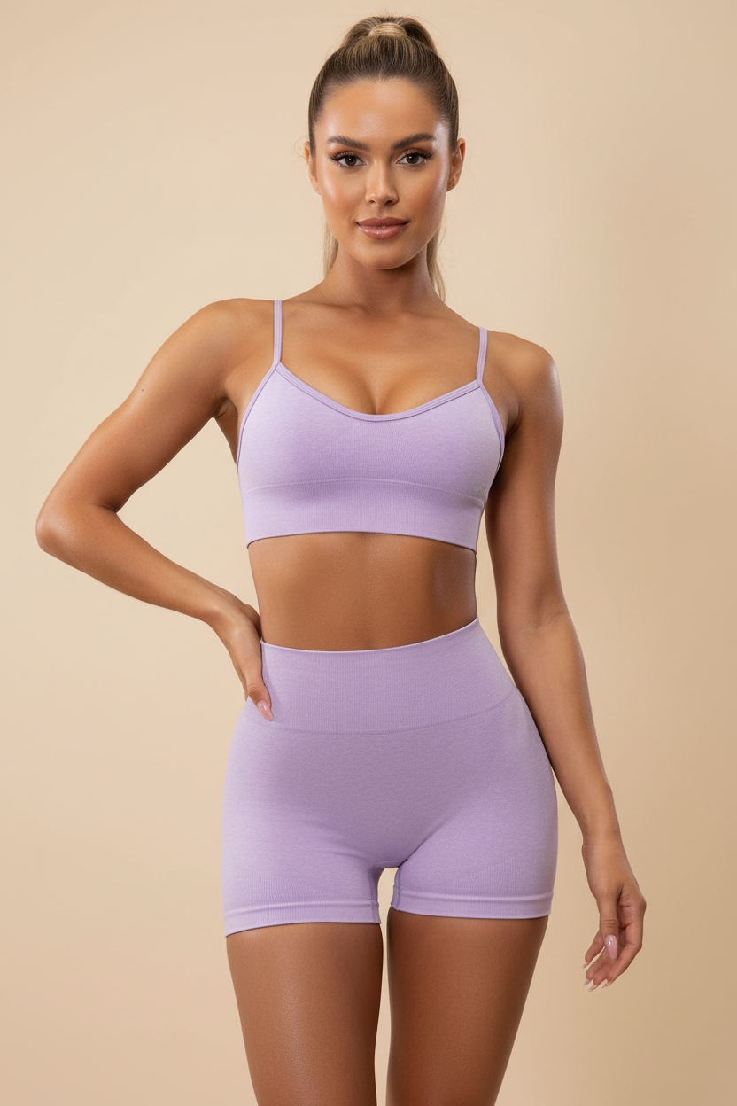 Ensemble yoga - Purple