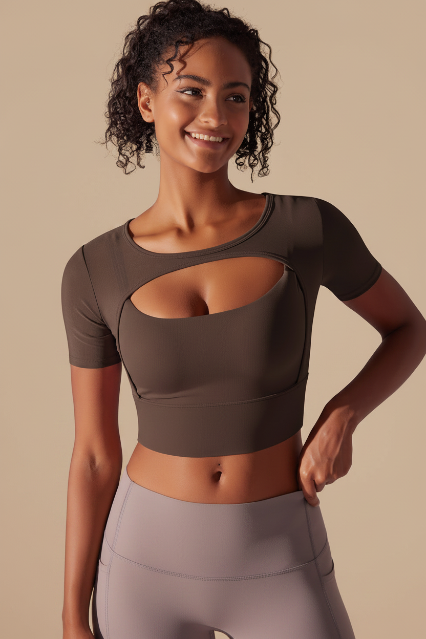 Fitness Double Layer Top mannequin